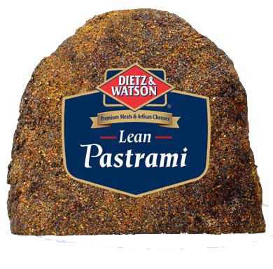 Hand-trimmed beef with natural spice and seasonings 97% fat free pastrami
